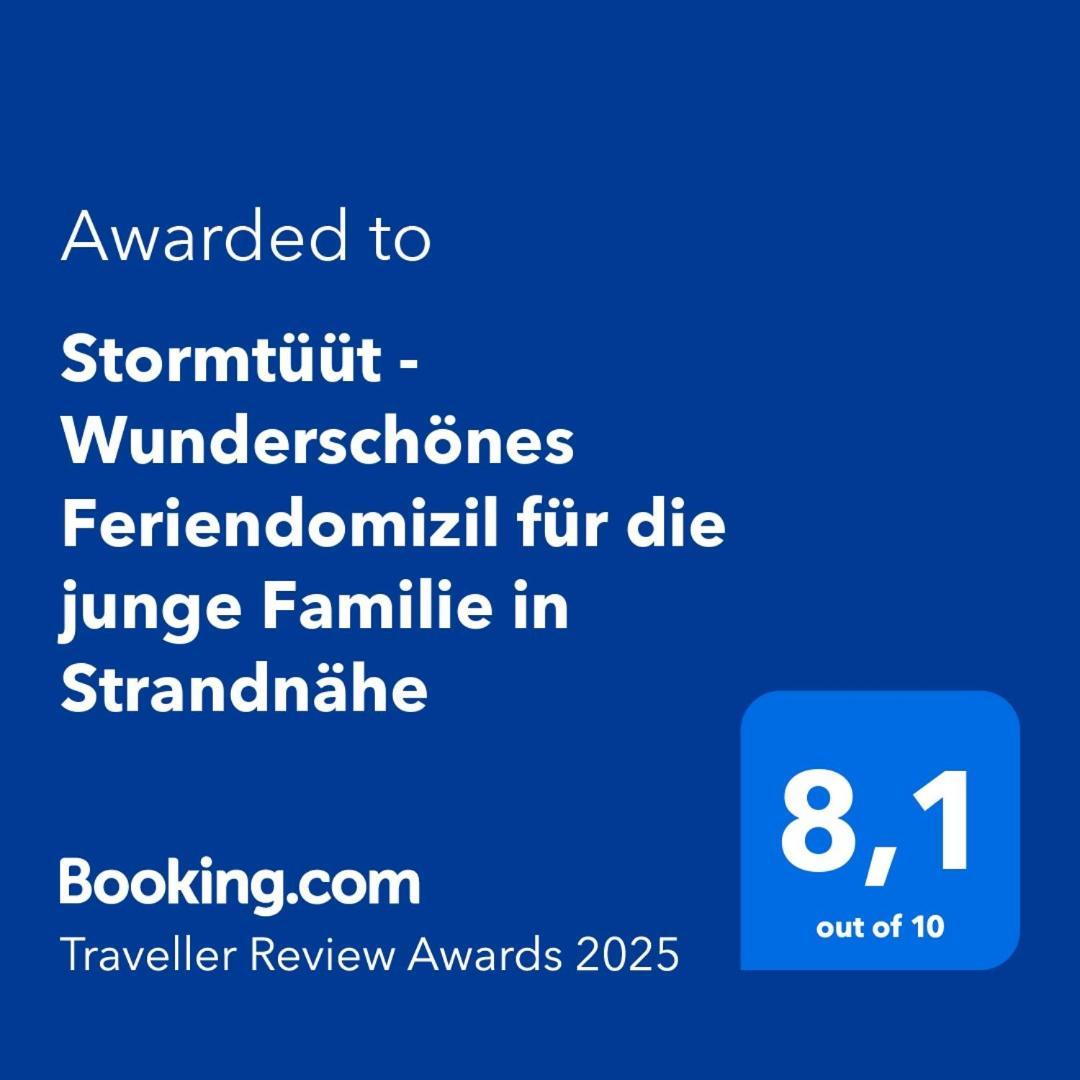 Stormtueuet - Wunderschoenes Feriendomizil Fuer Die Junge Familie In Strandnaehe Wangerooge Exterior photo